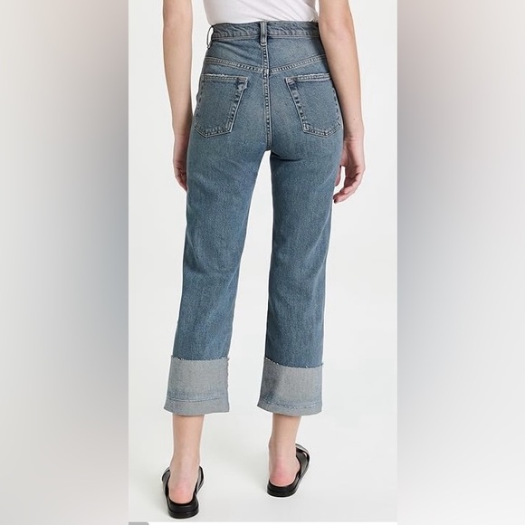 3x1 Claudia Extreme Hi Kick Tear Jeans - Picture 8 of 11